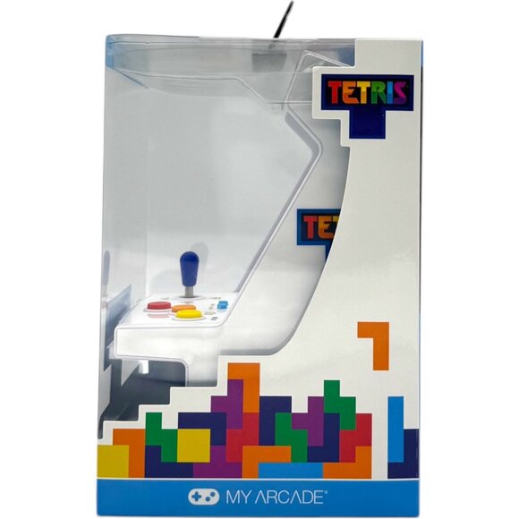 My Arcade Tetris Micro Player Pro Retro Mini Arcade Machine Portable Video Game - Picture 3 of 5